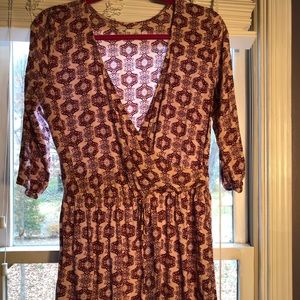 Hollister Wrap Medallion Romper